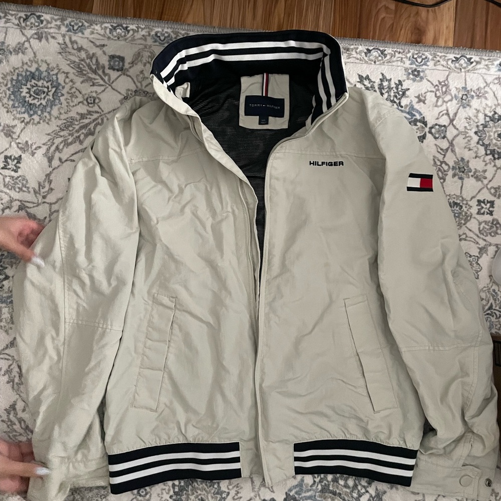 Tommy Hilfiger Men's Cream Jacket